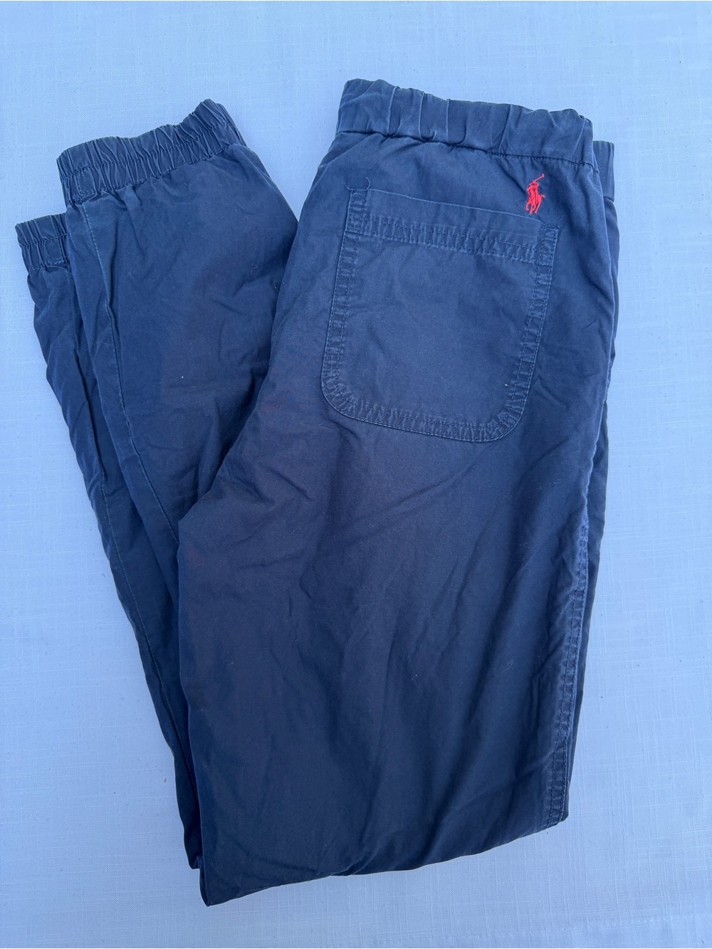 Polo Ralph Lauren Boys Sz 16 100% Cotton Poplin Jogger Pants for Boys 27” inseam